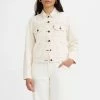 Levi's Cream Utility Style Denim Trucker Jacket -JacketsSale Sales 18163531 1
