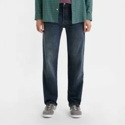 Levi's Dark Blue 501® Tapered Leg Stretch Jeans