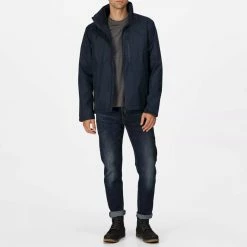 Regatta Navy Waterproof Shell Jacket 7 Regatta Navy Waterproof Shell Jacket -JacketsSale Sales 18177881 3