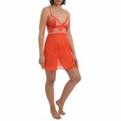 Wacoal Fiesta Lace Perfection Chemise -JacketsSale Sales 18178646 3