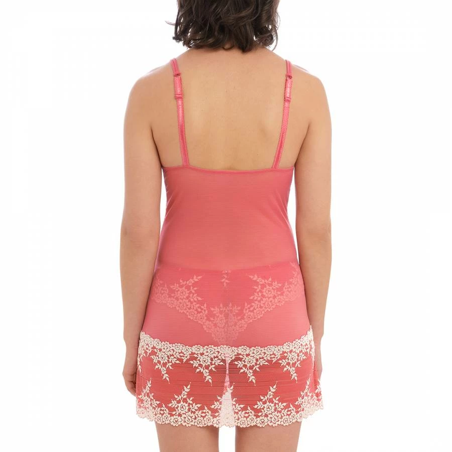 Wacoal Pink Embrace Lace Chemise 4 Wacoal Pink Embrace Lace Chemise - Image 2