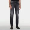 7 For All Mankind Washed Black Slimmy Tapered Stretch Jeans 2 7 For All Mankind Washed Black Slimmy Tapered Stretch Jeans -JacketsSale Sales 18185158 1