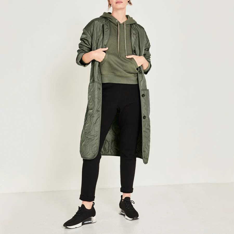 Hush Khaki Daxton Quilted Jacket 3 Hush Khaki Daxton Quilted Jacket