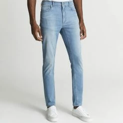 Reiss Light Blue Super Skinny Stretch Jeans
