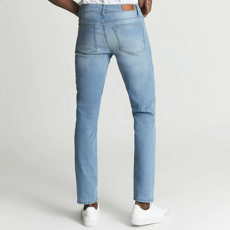 Reiss Light Blue Super Skinny Stretch Jeans 4 Reiss Light Blue Super Skinny Stretch Jeans - Image 2
