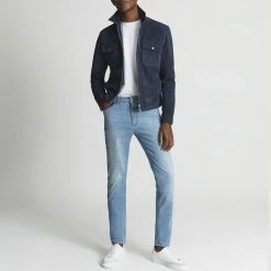 Reiss Light Blue Super Skinny Stretch Jeans 8 Reiss Light Blue Super Skinny Stretch Jeans -JacketsSale Sales 18190442 3