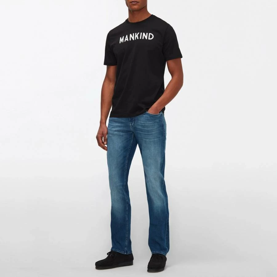 7 For All Mankind Blue Wash Slimmy Comfort Stretch Jeans 5 7 For All Mankind Blue Wash Slimmy Comfort Stretch Jeans - Image 3