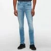 7 For All Mankind Blue Wash Ronnie Stretch Jeans -JacketsSale Sales 18190553 1