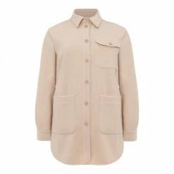 Phase Eight Soft Pink Jessica Button Through Shacket 9 Phase Eight Soft Pink Jessica Button Through Shacket -JacketsSale Sales 18196086 4