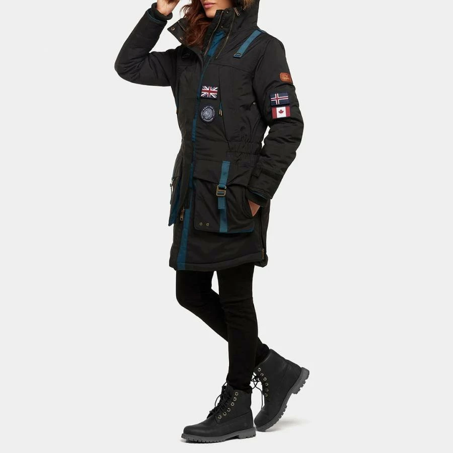 Gandys Womens Black Polar Waterproof Padded Jacket 3 Gandys Womens Black Polar Waterproof Padded Jacket