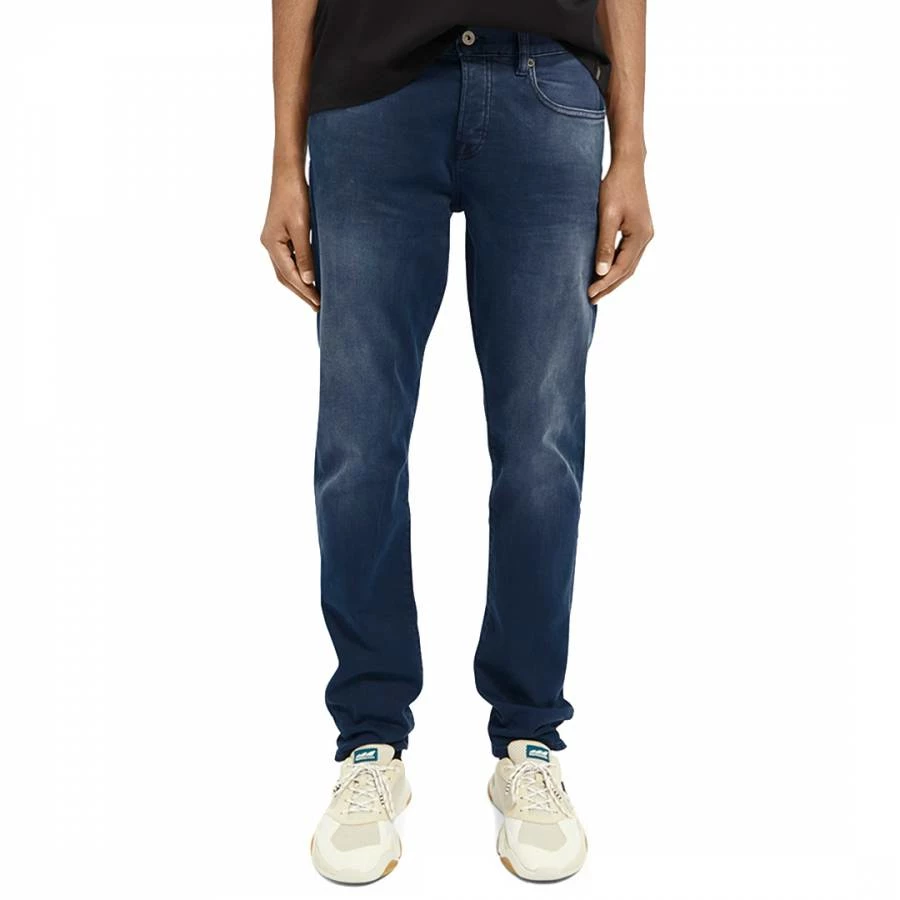 Scotch & Soda Dark Blue Ralston Slim Fit Jeans 3 Scotch & Soda Dark Blue Ralston Slim Fit Jeans