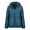 GEOGRAPHICAL NORWAY Dark Green Padded Hooded Jacket