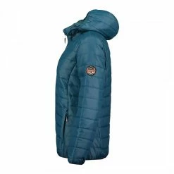 GEOGRAPHICAL NORWAY Dark Green Padded Hooded Jacket 7 GEOGRAPHICAL NORWAY Dark Green Padded Hooded Jacket -JacketsSale Sales 18200546 3