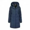 GEOGRAPHICAL NORWAY Navy Padded Long Jacket