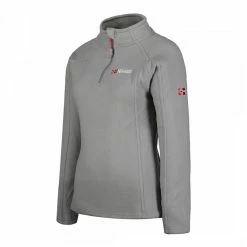 GEOGRAPHICAL NORWAY Light Grey 1/4 Zip Sweatshirt 7 GEOGRAPHICAL NORWAY Light Grey 1/4 Zip Sweatshirt -JacketsSale Sales 18200654 3