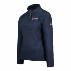 GEOGRAPHICAL NORWAY Navy 1/4 Zip Sweatshirt 7 GEOGRAPHICAL NORWAY Navy 1/4 Zip Sweatshirt -JacketsSale Sales 18200660 3