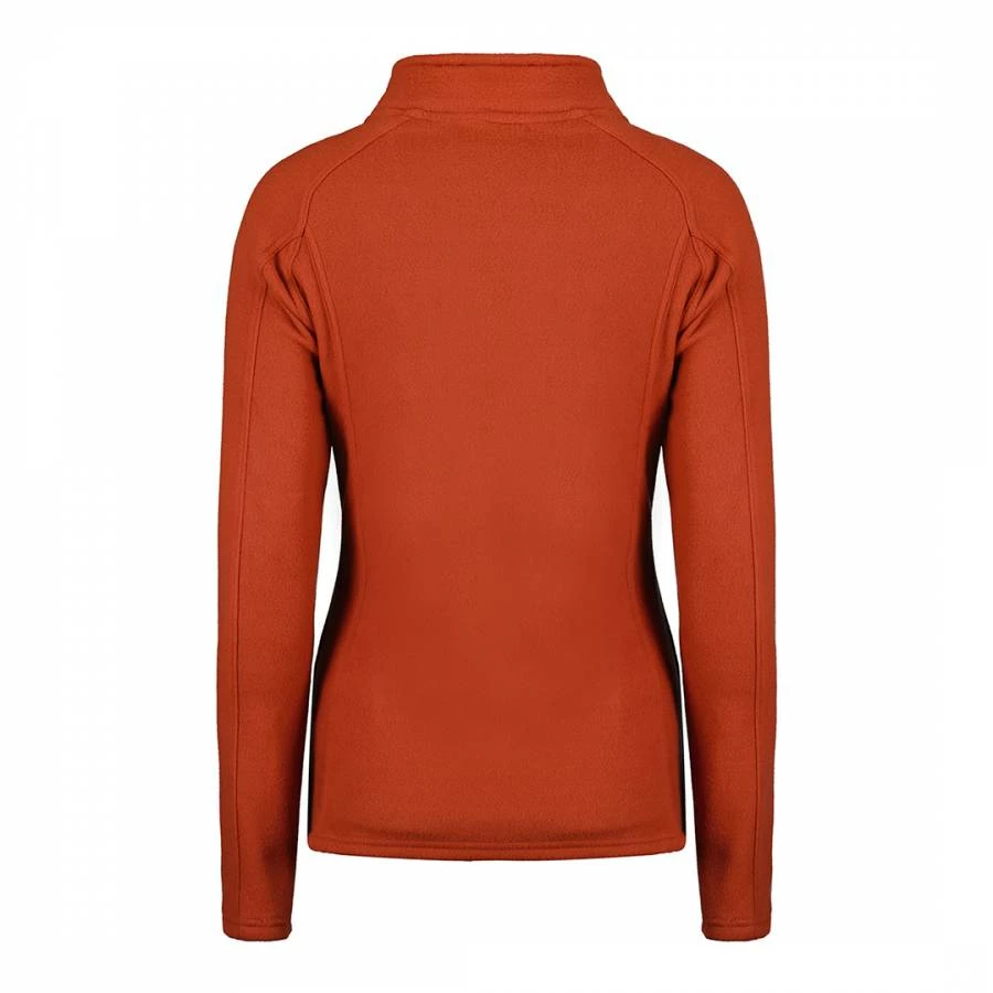GEOGRAPHICAL NORWAY Orange 1/4 Zip Sweatshirt 4 GEOGRAPHICAL NORWAY Orange 1/4 Zip Sweatshirt - Image 2