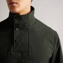 Ted Baker Khaki Dafen Overhead Jacket -JacketsSale Sales 18210051 4