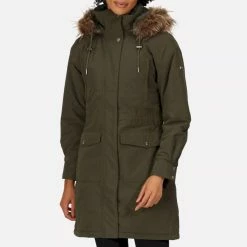 Regatta Dark Khaki Waterproof Insulated Jacket