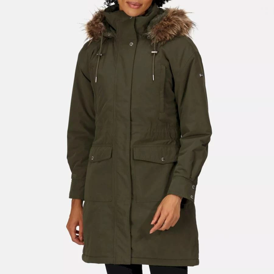 Regatta Dark Khaki Waterproof Insulated Jacket 3 Regatta Dark Khaki Waterproof Insulated Jacket