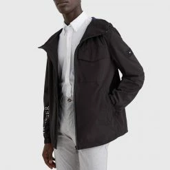 Tommy Hilfiger Black Tech Hooded Jacket