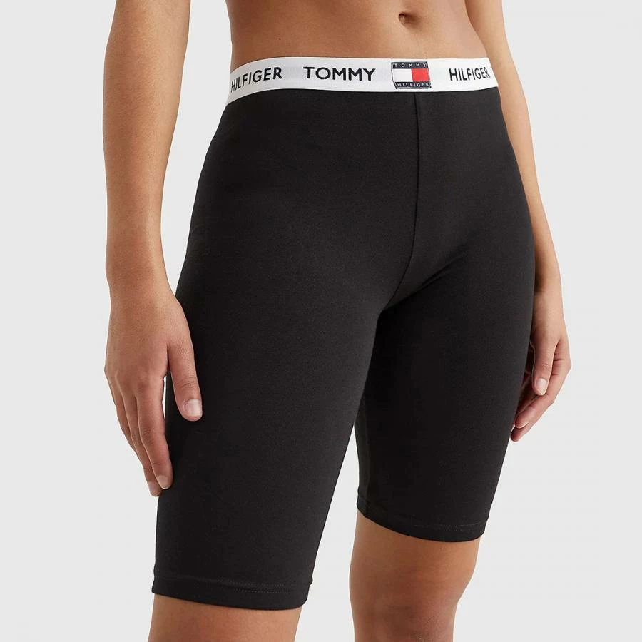 Tommy Hilfiger Black Skinny Fit Cotton Cycling Shots 3 Tommy Hilfiger Black Skinny Fit Cotton Cycling Shots