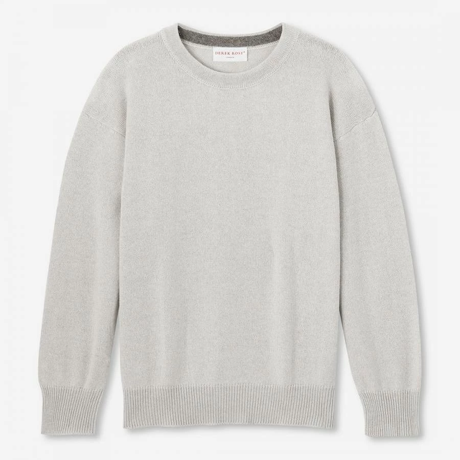 Derek Rose Silver Daphne 1 Sweater 3 Derek Rose Silver Daphne 1 Sweater
