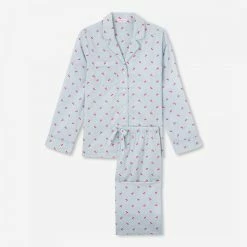 Derek Rose Blue Nelson 84 Pj Set