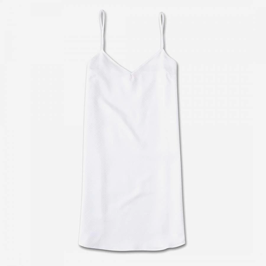 Derek Rose White Kate Cotton Chemise 3 Derek Rose White Kate Cotton Chemise