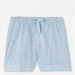 Derek Rose Blue Nelson Lounge Shorts