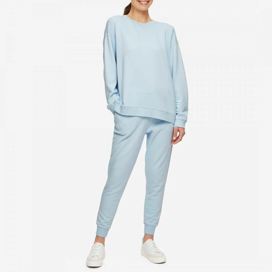 Derek Rose Blue Quinn Cotton Modal Stretch Sweatpants 4 Derek Rose Blue Quinn Cotton Modal Stretch Sweatpants - Image 2