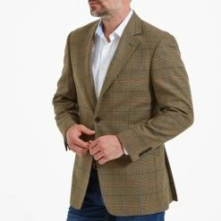Schöffel Green Belgrave Tweed Suit Jacket