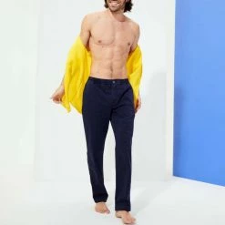 Vilebrequin Blue Clemence Cotton Trousers