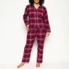 Cyberjammies Purple Clarissa Super Cosy Check Pyjama Top 1 Cyberjammies Purple Clarissa Super Cosy Check Pyjama Top -JacketsSale Sales 18252629 1
