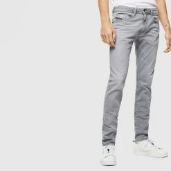 Diesel Grey Thommer Stretch Jeans