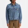 Levi's Blue 90s Denim Trucker Jacket 1 Levi's Blue 90s Denim Trucker Jacket -JacketsSale Sales 18261591 1