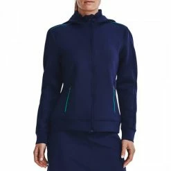 Under Armour Navy Daytona Storm Stretch Golf Hoodie