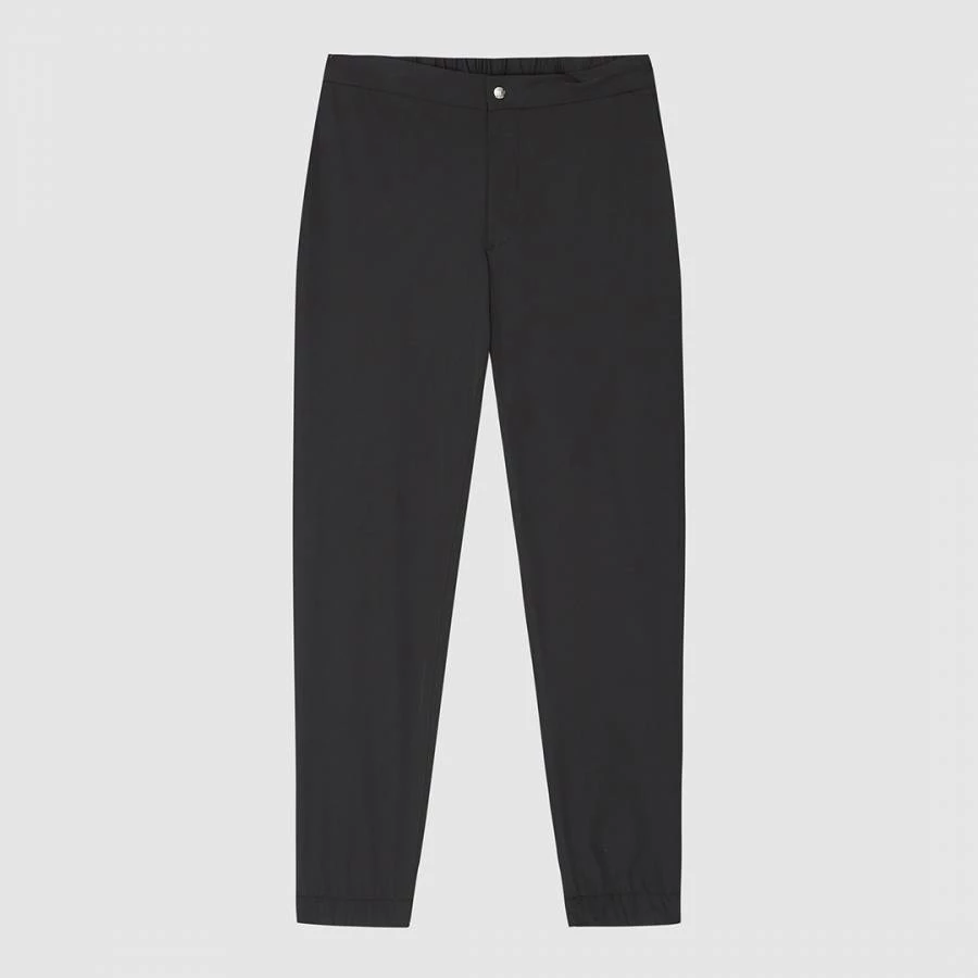 Reiss Black Mead Tapered Leg Trousers 6 Reiss Black Mead Tapered Leg Trousers - Image 4
