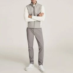 Reiss Taupe Ranger Tapered Leg Tech Trousers -JacketsSale Sales 18264636 3