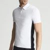 Reiss White Drake Half Zip Stripe Polo Shirt 1 Reiss White Drake Half Zip Stripe Polo Shirt -JacketsSale Sales 18264726 1