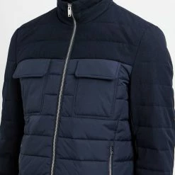 Reiss Navy Grant Contrast Quilted Jacket 9 Reiss Navy Grant Contrast Quilted Jacket -JacketsSale Sales 18264791 4