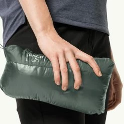 Jack Wolfskin Khaki Pack & Go Down Jacket -JacketsSale Sales 18272156 5