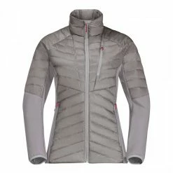 Jack Wolfskin Grey Nebelhorn Down Hybrid Jacket -JacketsSale Sales 18272170 6