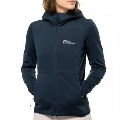Jack Wolfskin Navy Pack & Go Hybrid Jacket