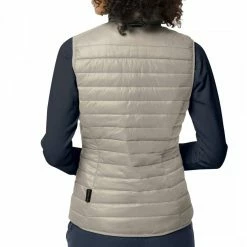 Jack Wolfskin Grey JWP Quilted Gilet -JacketsSale Sales 18272312 3