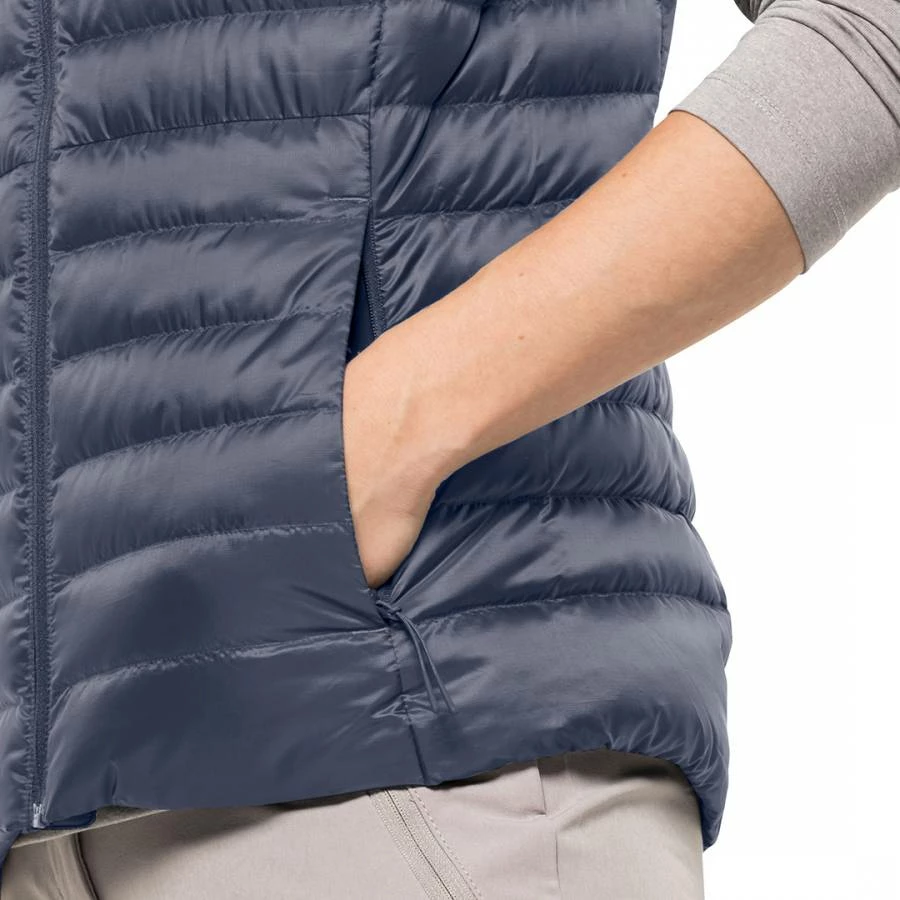 Jack Wolfskin Dark Blue Pack & Go Down Gilet 4 Jack Wolfskin Dark Blue Pack & Go Down Gilet - Image 2