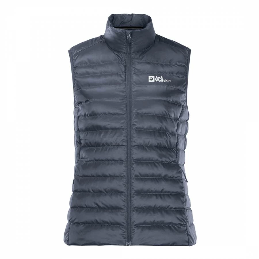 Jack Wolfskin Dark Blue Pack & Go Down Gilet 7 Jack Wolfskin Dark Blue Pack & Go Down Gilet - Image 5