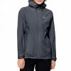 Jack Wolfskin Dark Blue Pack & Go Shell Rain Coat