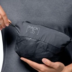 Jack Wolfskin Dark Blue Pack & Go Shell Rain Coat -JacketsSale Sales 18272369 5