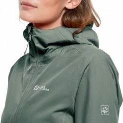 Jack Wolfskin Khaki Pack & Go Shell Rain Coat 10 Jack Wolfskin Khaki Pack & Go Shell Rain Coat -JacketsSale Sales 18272383 3